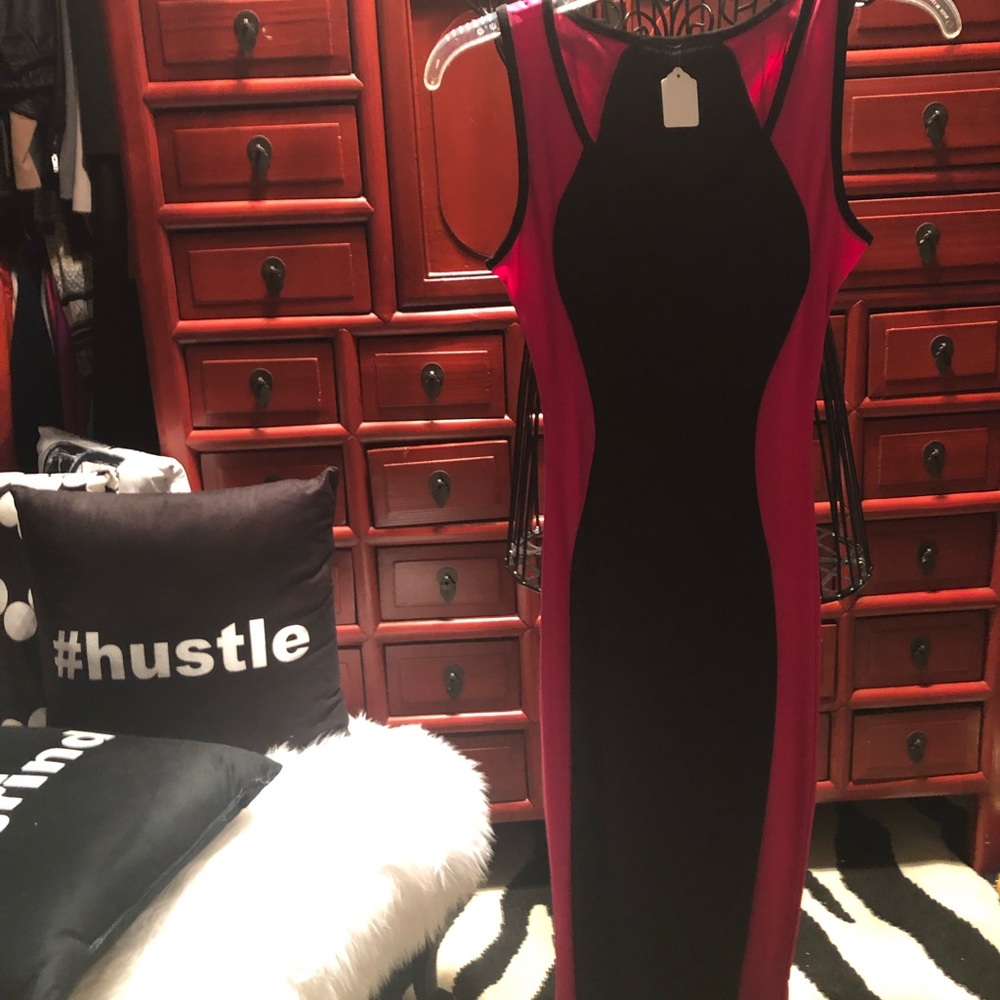 Sexy block dress
